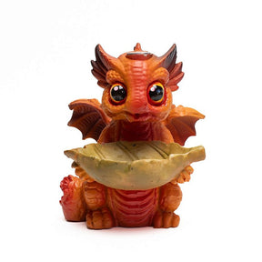 Incensário Cascata Baby Dragão (12cm)