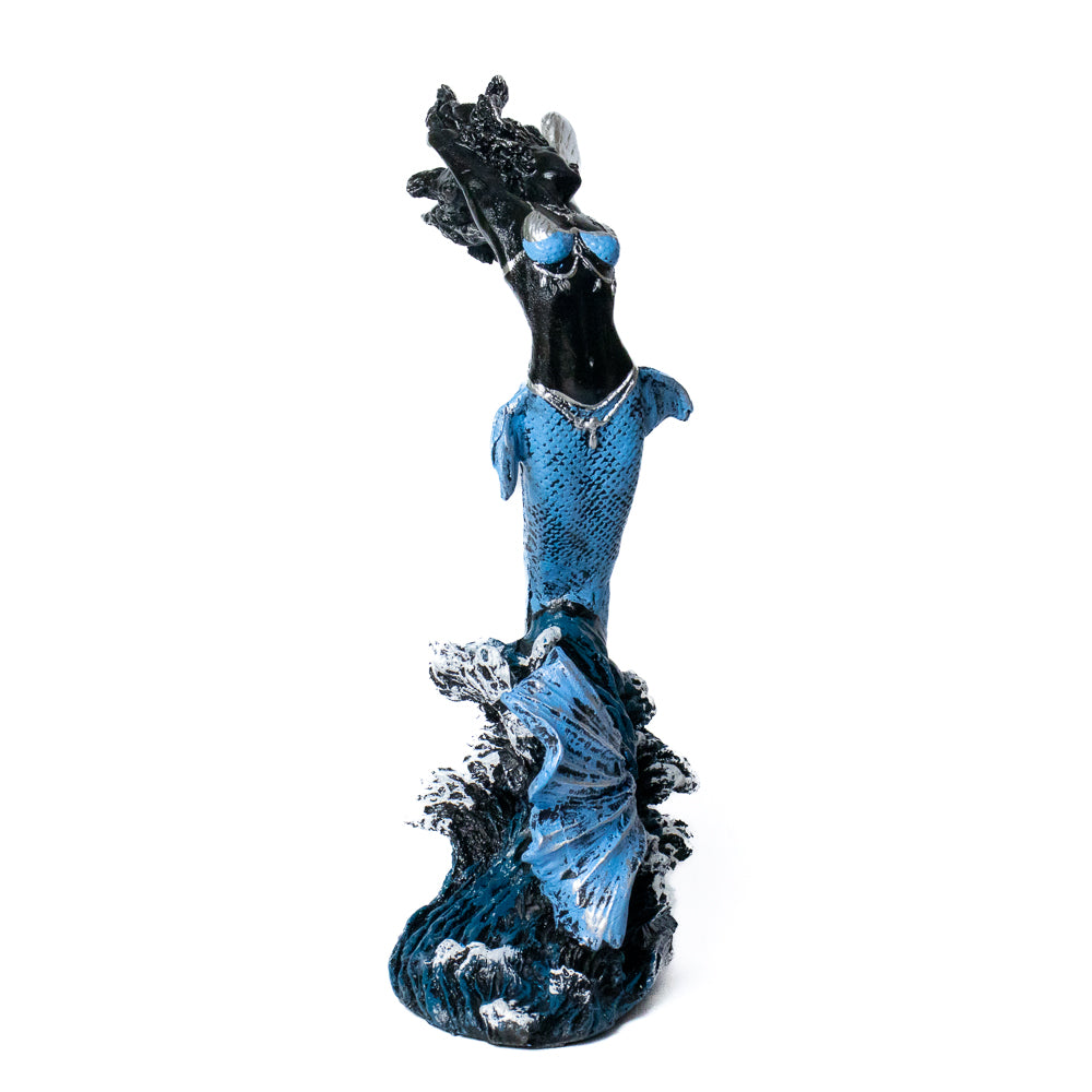 Orixá Iemanjá Sereia - Preto (27 cm)