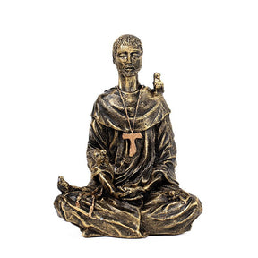 São Francisco de Assis Meditando (19cm)