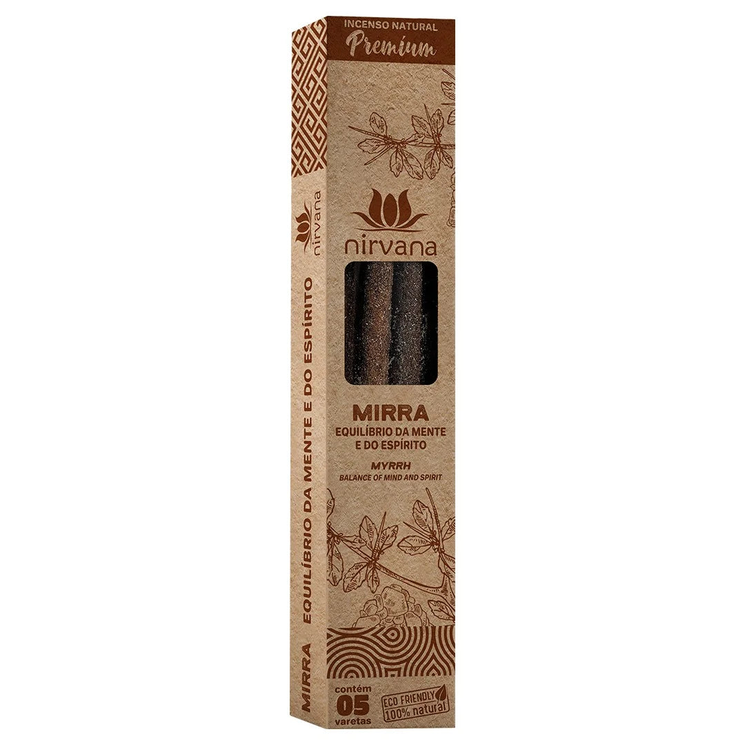 Incenso Natural - Mirra - Nirvana Premium