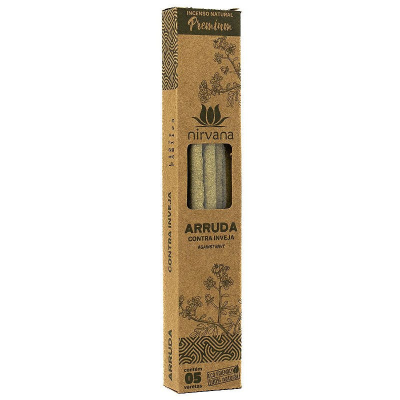 Incenso Natural - Arruda - Nirvana Premium