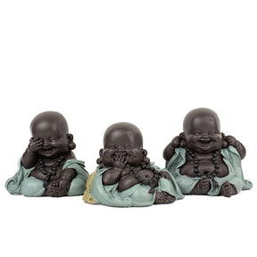 Monge - Trio da Sabedoria (8cm)