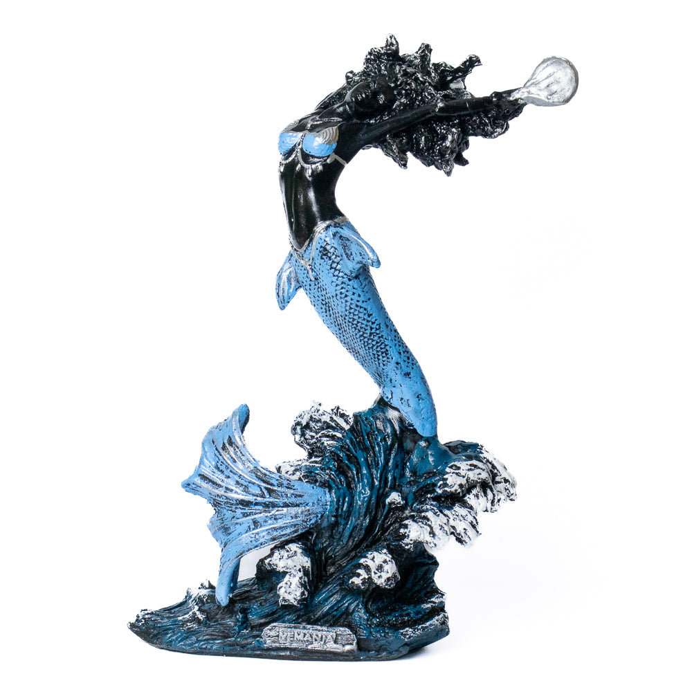 Orixá Iemanjá Sereia - Preto (27 cm)