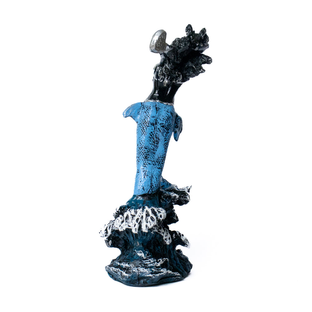 Orixá Iemanjá Sereia - Preto (27 cm)