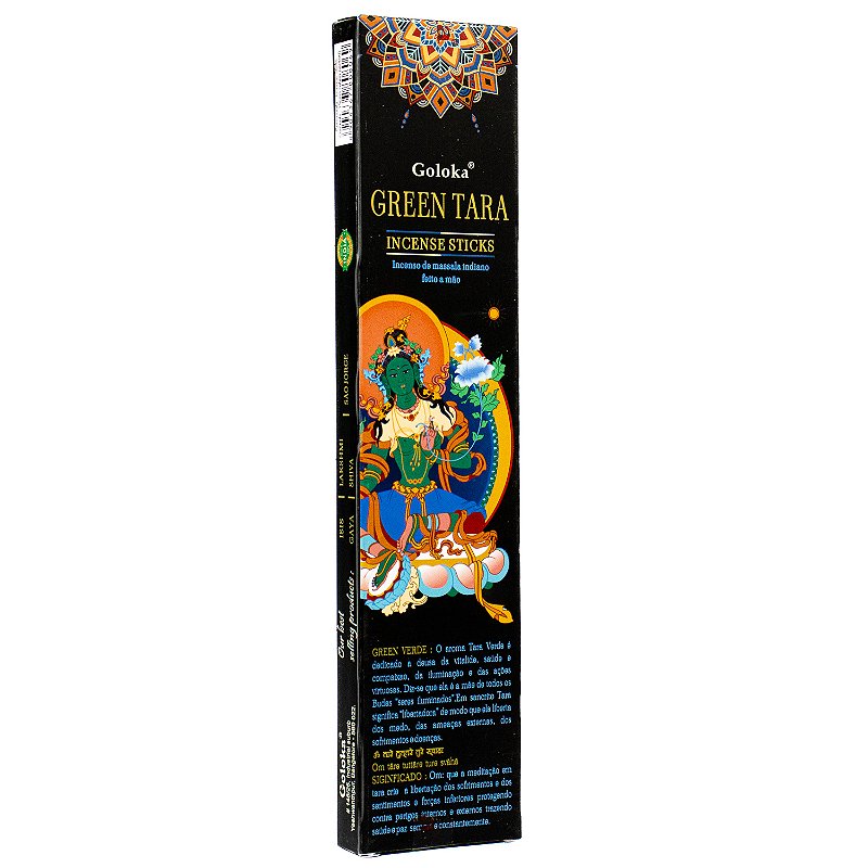 Incenso de Massala Black - Goloka - Green Tara