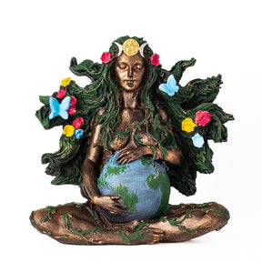 Gaia / Pachamama - Guardiã da Natureza (17cm)