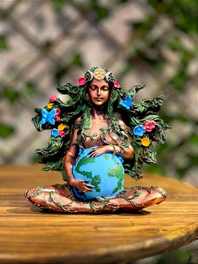 Gaia / Pachamama - Guardiã da Natureza (17cm)